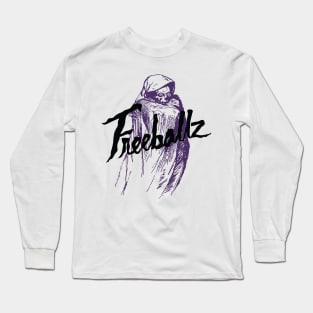 Freeballz Reaper Purple Long Sleeve T-Shirt